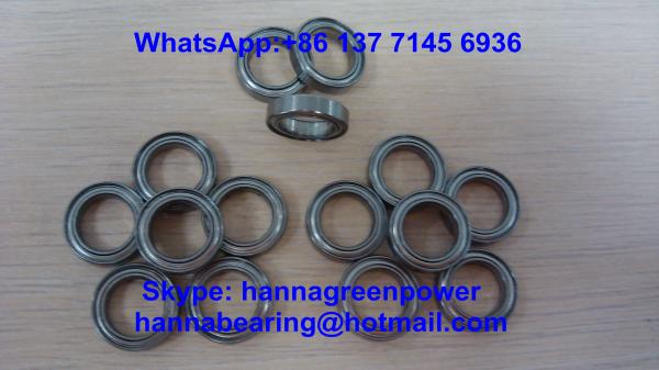 SSF6712ZZ Rolamentos de esferas de aço inoxidável com flange 60*75*7mm