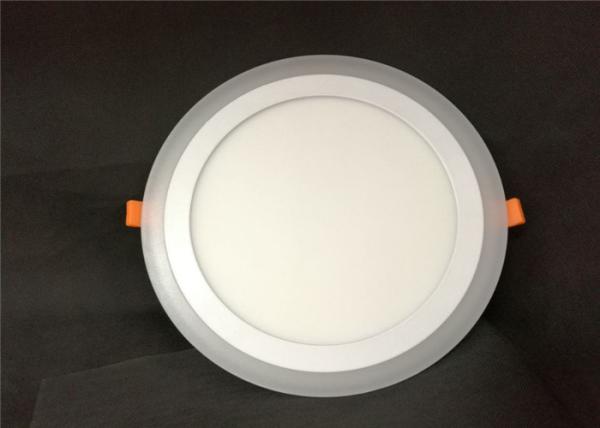 IP40 Round 24W Double Color Led Panel Recessed Indoor Ceiling Down Light