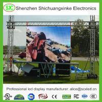 L'affichage à LED Accrochant mince superbe léger, événements de Chaming a mené l'écran 500x500