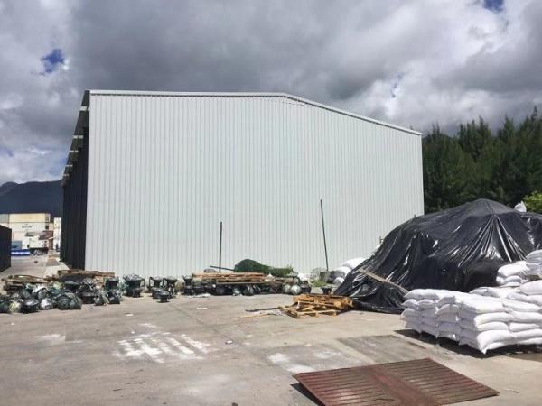 Stable Structure Poultry Farm House , H Section Steel Commercial Chicken Houses