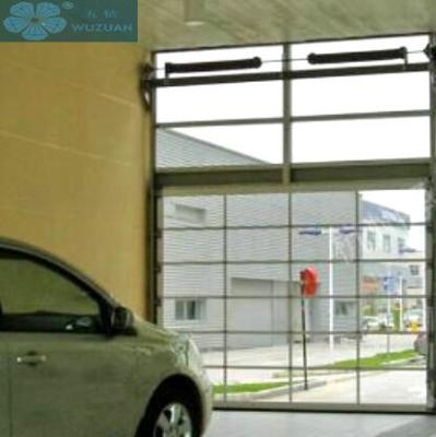Remote Control 50mm 2.5m Track Glass Panel Garage Doors