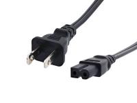 Cordon d'alimentation pour ordinateur portable C7 standard de 6 pieds polarisé pour un fonctionnement en douceur