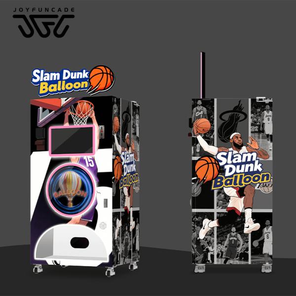 Basketball-themed Lightweight Commercial Balloon Vending Machine For Shopping Malls And Events.