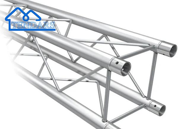 Truss de palco externo personalizado liga de alumínio 6061 material para eventos de concerto sistema de truss de exibição