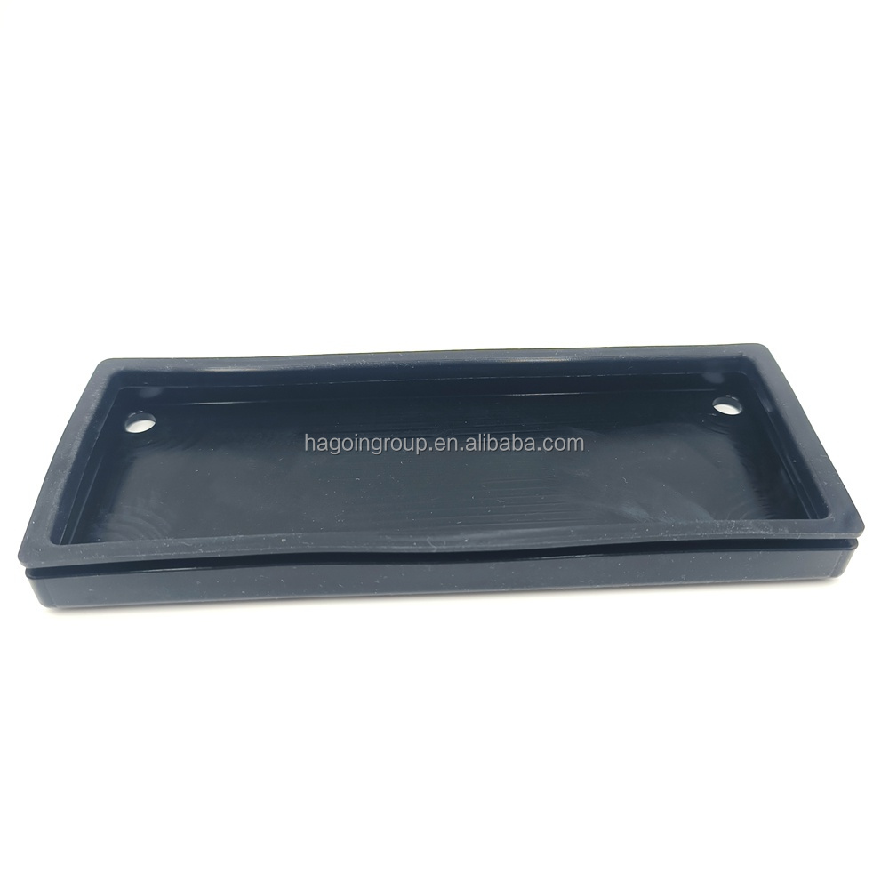 Round Flat Custom Silicone Gaskets 30 Degree - 90 Degree Silicone Rubber Cover Casing