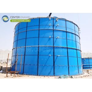 China Epoxy Coated Steel Treated water Tanks Manufacturer