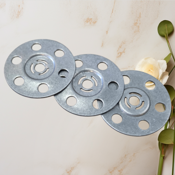 Galvanized Metal Gaskets Rock Wool Extruded Polystyrene Boards Thermal Insulation Fixing Disc Gaskets