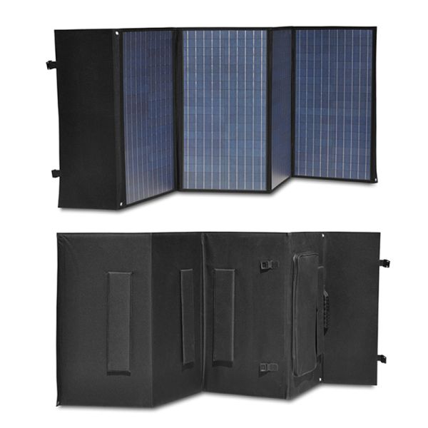 EU Warehouse High Efficiency PET Monocrystalline Solar Foldable Panel 140w Solar