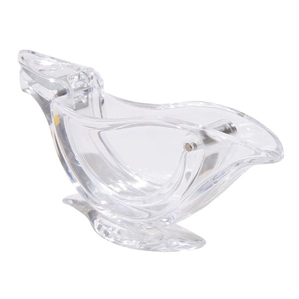 Fruit Vegetable Tools Acrylic Bird Shape Manual Lemon Squeezer for Plastic Type GPPS