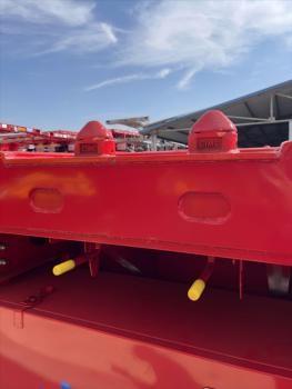 Heavy-Duty Multi Axles Flatbed Semi Trailer For Stable And Efficient Transportation Of Oversized Loads