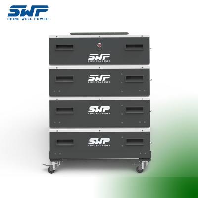 51.2V100Ah система накопительных аккумуляторов 100A Зарядка/разрядка тока Энергохранилище Литийная батарея для хранения энергии ветра