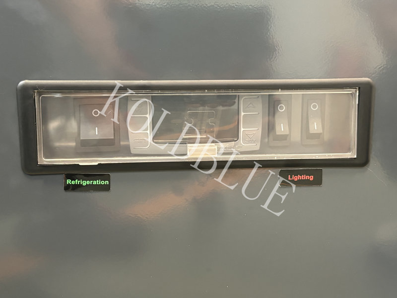 Plug-in Open Multideck Refrigerated Cooler Self-contained Compressor with R290 Gas