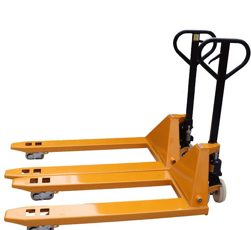 Steel Hand Pallet Truck HUADING Hydraulic Pump 3 Ton Capacity Max. Lifting Height 200mm