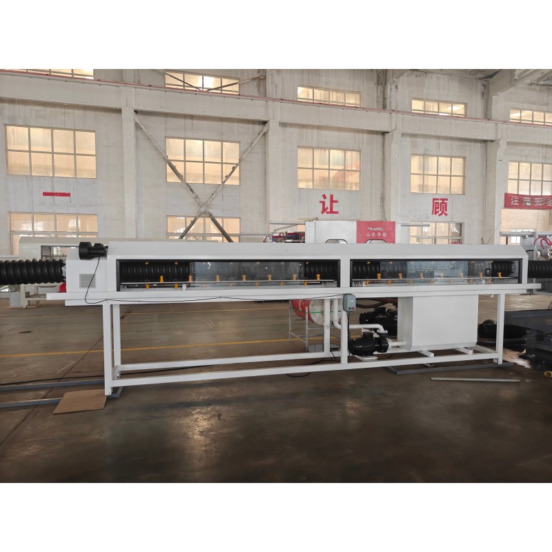 Single Double Wall Corrugated Pipe Extrusion Line Suitable for PP PE Plastic Processing Applications Max Pipe Diameter 1600mm