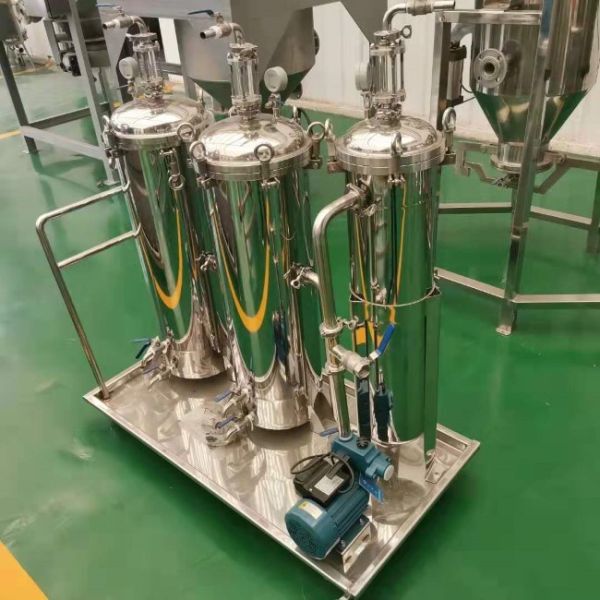 санитарный фильтр снабжения жилищем патрона SS304 с входом патрона DN50 PP