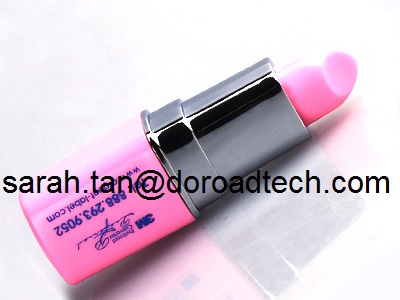Plastic Lipstick USB Flash Drive, Special Gift USB Memory Sticks for Girls