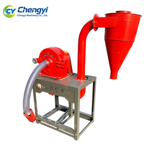 Self Priming Grain Crusher Machine Automatic Hammer Mill For Feed Grinding