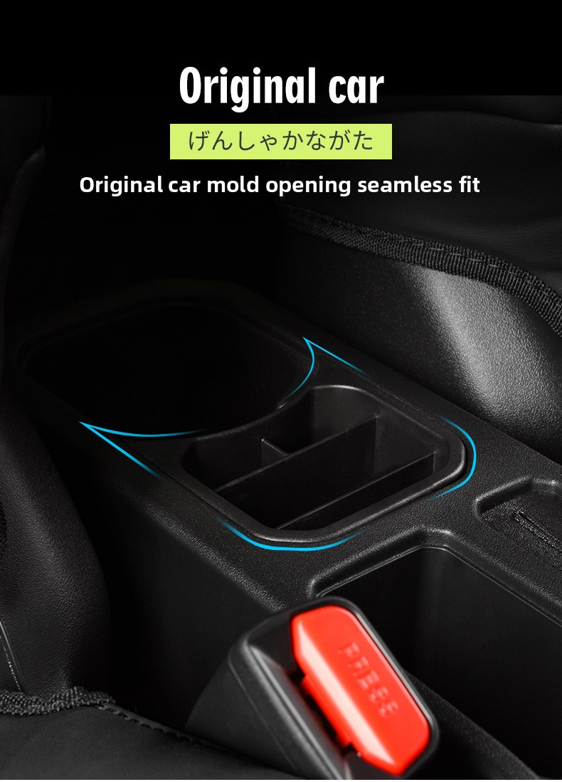 For Central Control Water Cup Storage Box for Suzuki Jimny Modified Interior Accessories with Sundries Storage Capacity