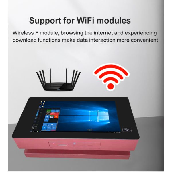 Журнальный стол дисплея Lcd касания взаимодействующего стола сенсорного экрана умный для дела и развлечений