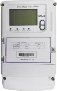 Prepaid Wireless Smart Meters Card Type 3X240V Kilowatt Hour Meter 3 Phase