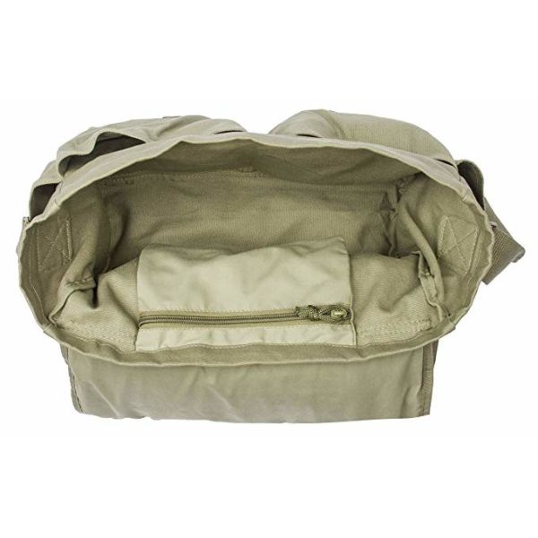 Outdoor Military Tactical Sling Bag , Vintage Military Canvas Bag Spacious Capacity
