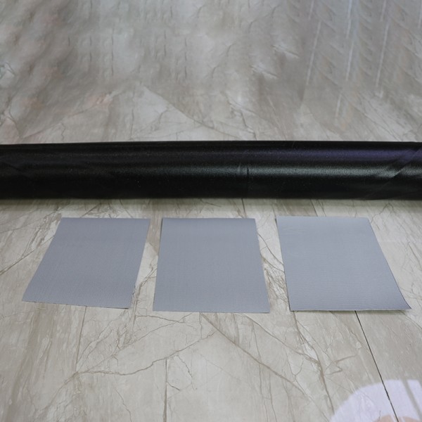 Fire Curtain Reinforced Fiberglass Fabric Alkali Free With Stainless Steel Wire