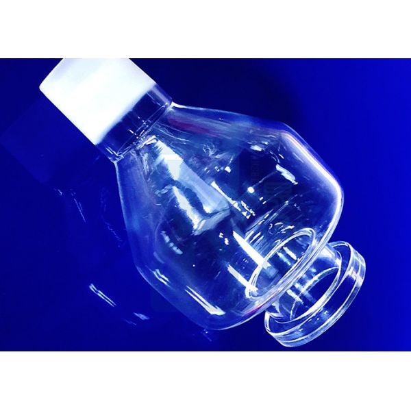 Коррозионностойкое научное стеклоизделие лаборатории в химической лаборатории прозрачной