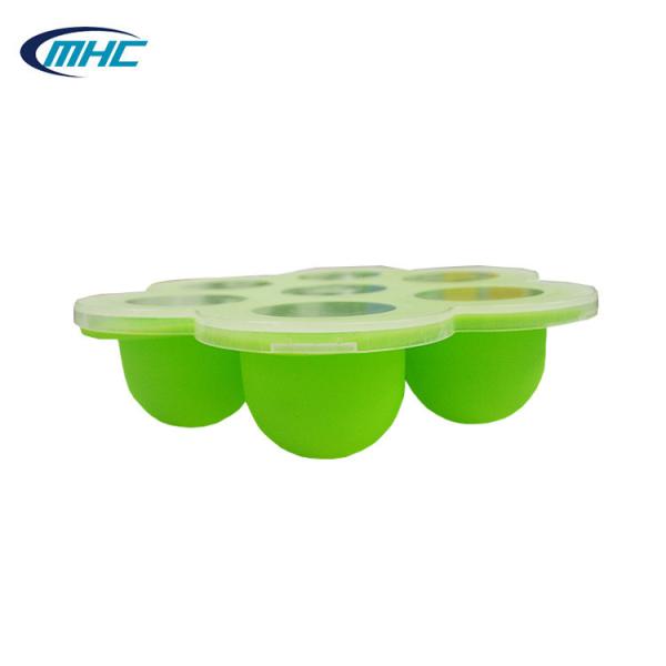 A bola livre impermeável dos moldes do gelado da cavidade BPA do molde 7 do gelo do silicone deu forma