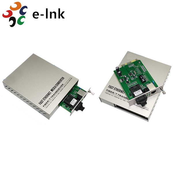 соединитель SC Двойн-волокна 550m конвертера средств массовой информации 10/100/1000M GigE мультимодный
