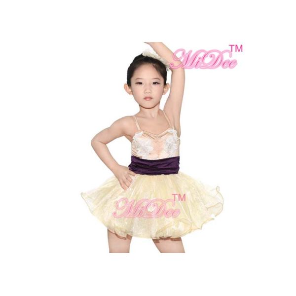 Girls Ballerina Dance Clothes / Dance Costume Ballroom Dress Camisole Clothing