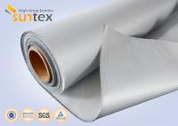 Pano revestido da fibra de vidro do silicone do combustível Resistance17oz da resistência de óleos da resistência da graxa para a tampa da isolação