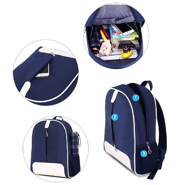 Стиль прочного простого полиэстера сумки начальной школы материальный модный