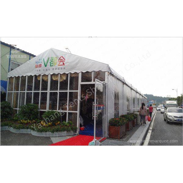 Roof Lining Decoration Big Outdoor Aluminum Tents For Commercial Party