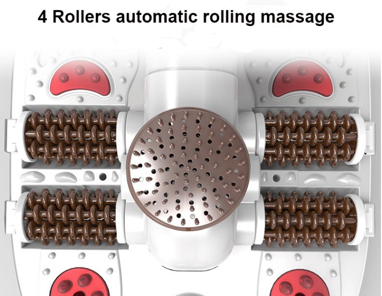 Deep Massage Foot Bath Massager AC110 / 220V With Motorized Rollers