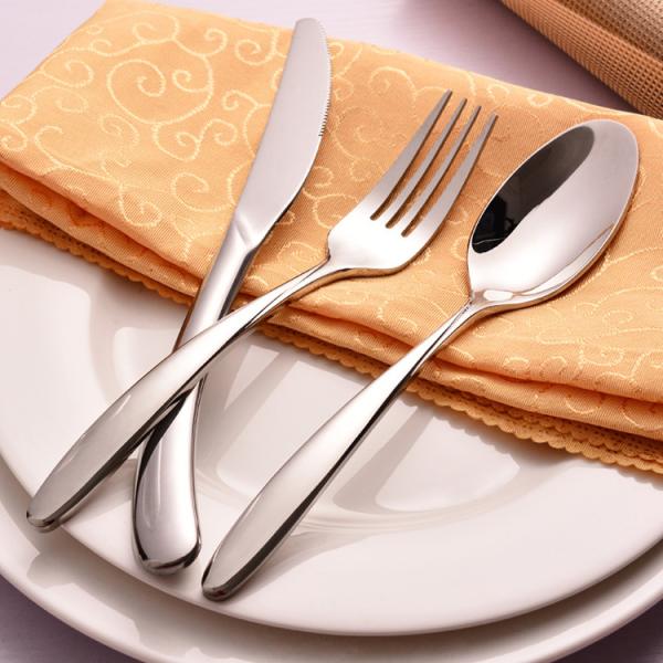 COSTA Stainless steel hotel cutlery/flatware set/fork spoon knife