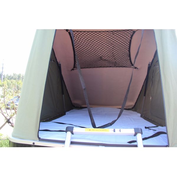 Beige HARD TOP Tent ON THE ROOF OF THE CAR TENT with Quick Automatic Opening 2019