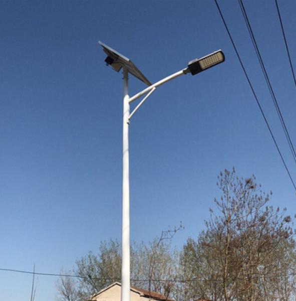 LED Solar Street Light High Lumen Colorful 5 Years Warranty