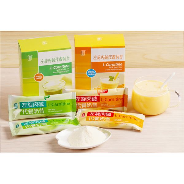 Matcha Flavor Meal Replacement Products , L- Carnitine Weight Loss Shakes For Women