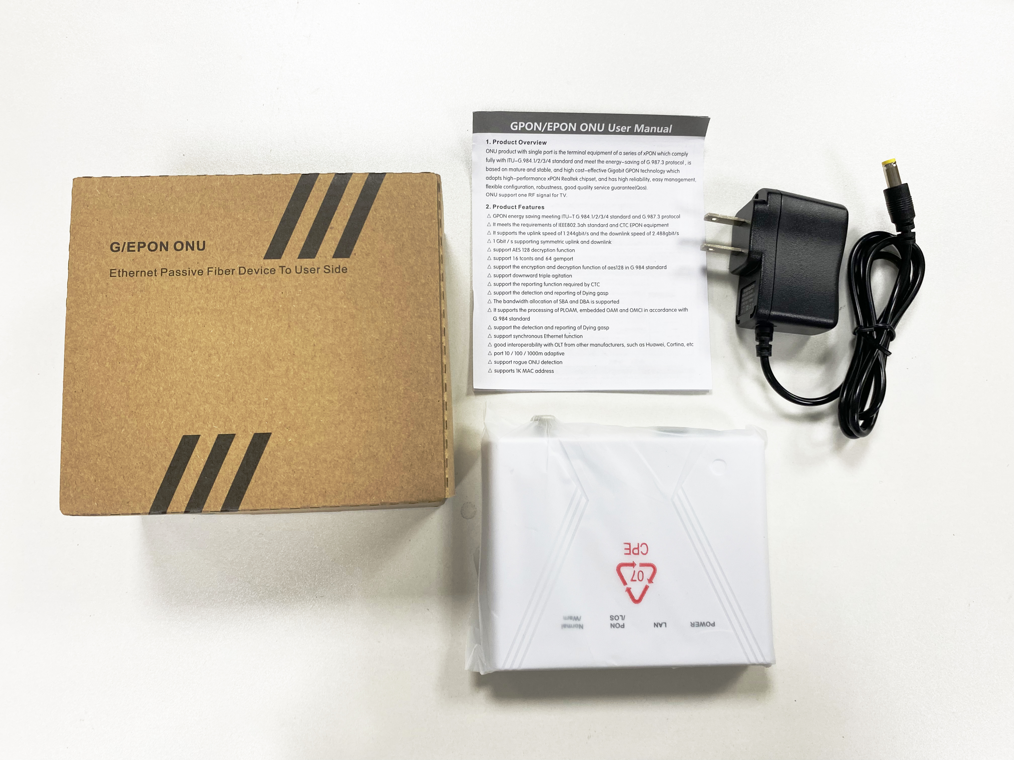 Блок сети 1GE CATV GPON оптически на сеть FTTH FTTB FTTX гарантия 1 года