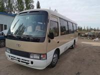 Motor do cilindro de Toyota 1hz 6 do ônibus da pousa-copos da segunda mão mini com 23 assentos