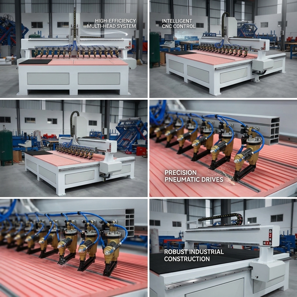 SHDJ3000 Wide Grooved Acoustic Panel Nailing Machine for Wood Slat Wall Panel Production