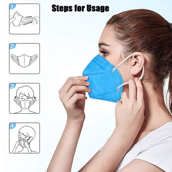 Unisex KN95 Face Mask Children'S Disposable Face Masks CE FDA