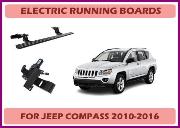 Estribos retráctiles automáticos para Jeep Compass con resistencia a la corrosión