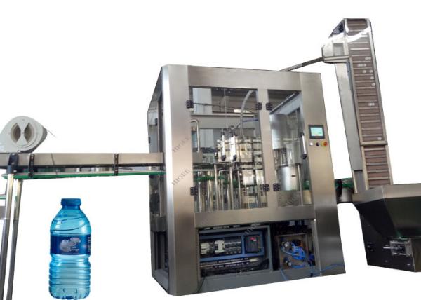 Beverage Carbonated Drink Filling Machine For PET Plastic Bottle , Low Running Noise