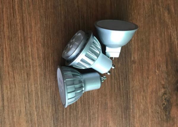 Aluminum Ceramic Led Spot Bulbs 400lm Gu10 Mr16 Base With Low Consumption