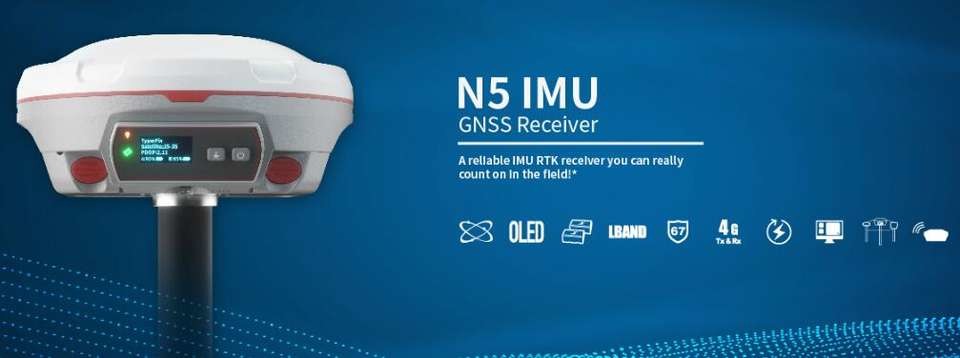 Приемник SinoGNSS Comnav N5 высокой точности Sino GNSS N5 RTK GPS