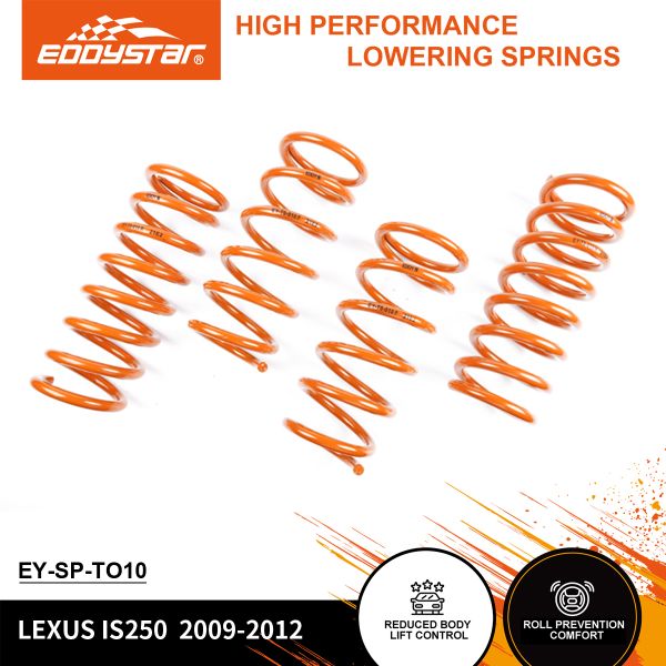 EDDYSTAR Sport Lowering Springs with 1.5 Inches Drop Height Limited Lifetime Warranty and Intermediate Installation Difficulty for LEXUS ES250 ES200 ES300 ES350 IS250 IS250C IS300