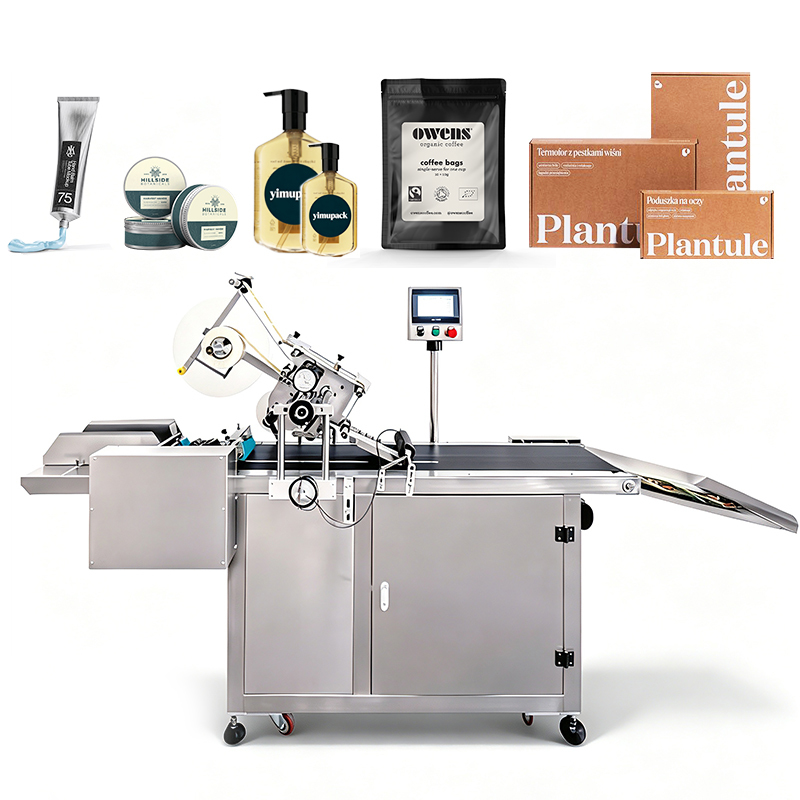Multifunction Packaging Machines Automatic Flat Labeling Machine Box and Square Bottle Label Machine