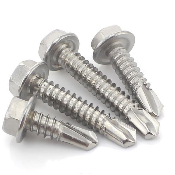 SWCH22A Glass Wool Blanket 5.5x25 Galvanized Wafer Head Self Drilling Roofing Teck Screw