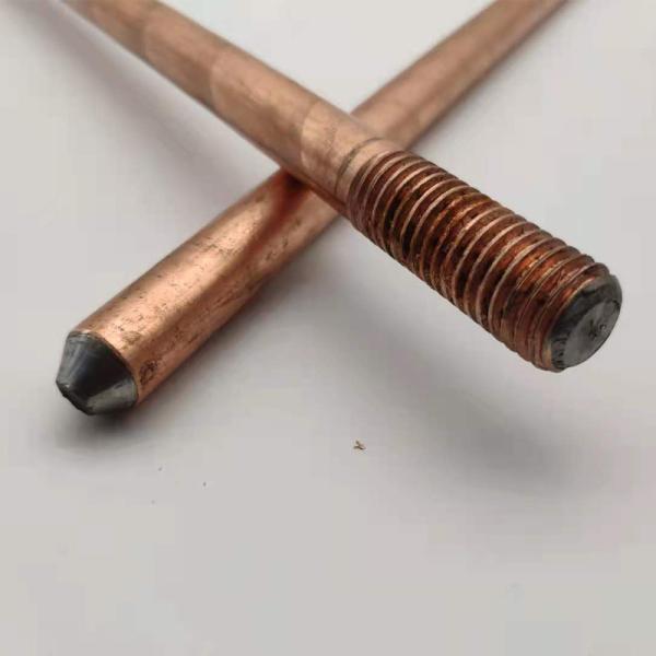 Remplacement de la tige de terre électrique en cuivre 16 mm